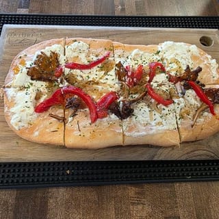 Mushroom Ricotta Flatbread