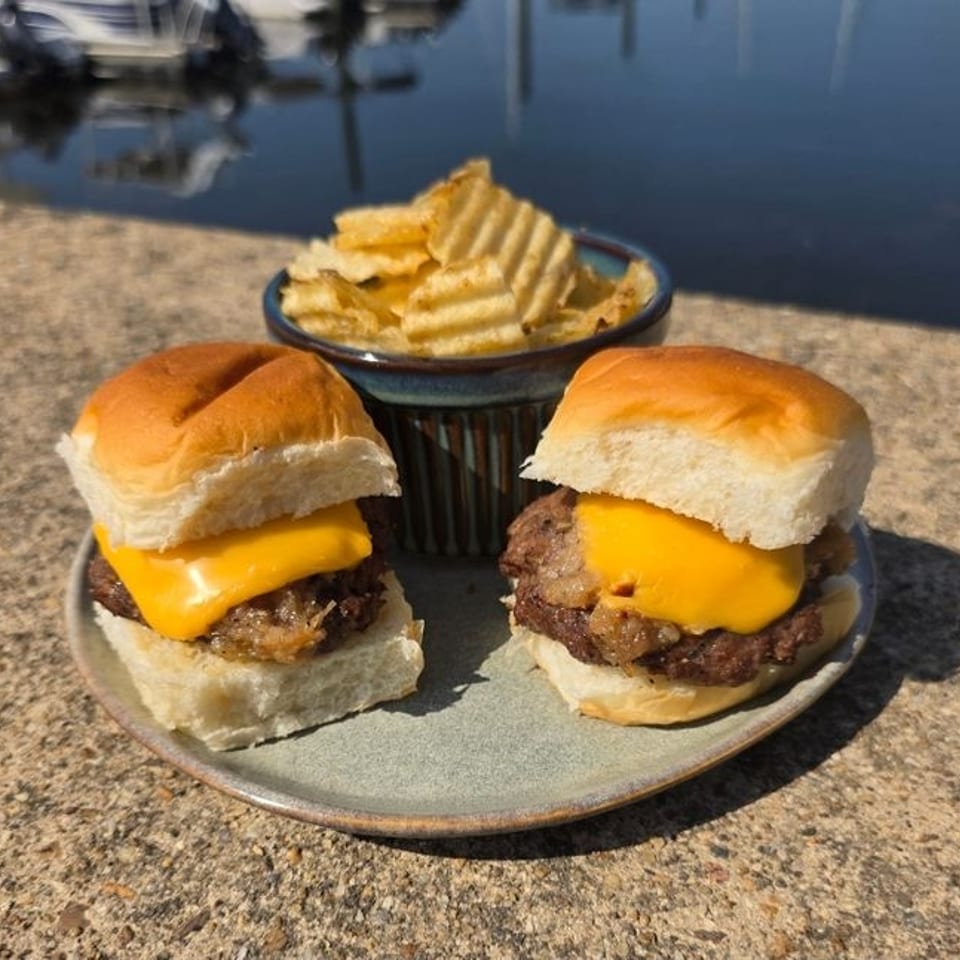 Indulge in Our Cheeseburger