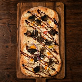 Mushroom Ricotta Flatbread